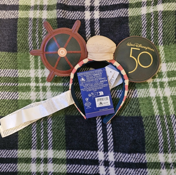 NEW Disney 50th Mickey Mouse Main Attraction Jungle Cruise Ears Headband - Picture 16 of 16